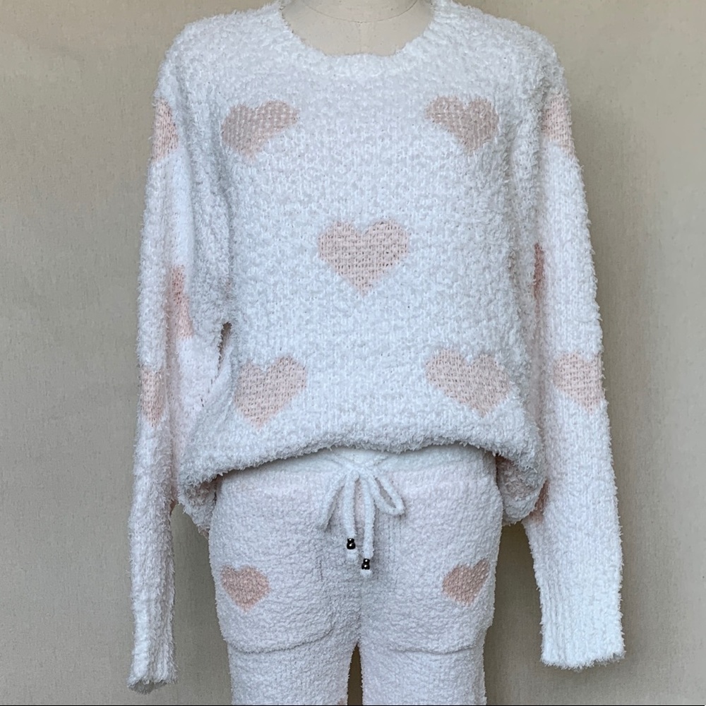 Queen of Hearts Sweater Lounge Set